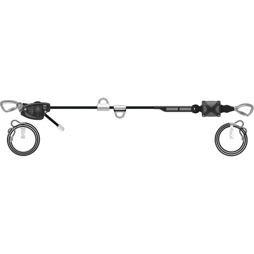 Corde de 60' pour ligne de vie temporaire horizontale, Corde d'alpinisme O-Max