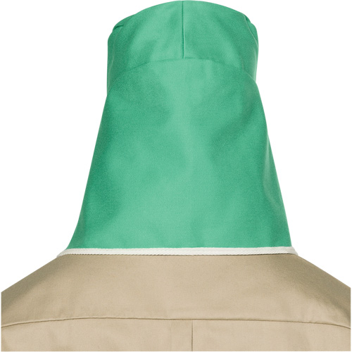 Weldlite Welding Cap With Neck Drape, One Size, Green O-Max