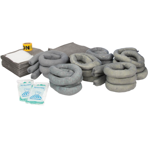 Spill Kit Refill Kit, Universal O-Max