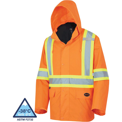 5632 Manteau 3 en 1 The Rock, Orange haute visibilit&eacute;, T-petit O-Max
