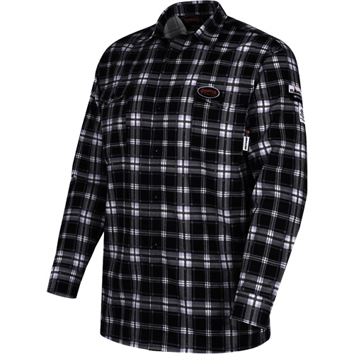 5781 Chemise de s&eacute;curit&eacute; Flame-Gard 100 % coton, Petit, Multicolore O-Max