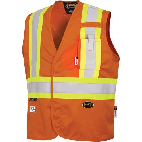 7728 Veste r&eacute;sistante aux arcs &eacute;lectriques FR-Tech, Petit, Orange haute visibilit&eacute;, 10 cal/cm² O-Max