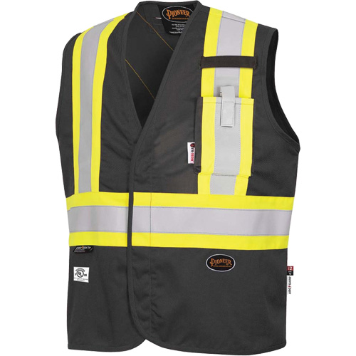 7729 Veste r&eacute;sistante aux arcs &eacute;lectriques FR-Tech, Petit, Noir, 10 cal/cm² O-Max