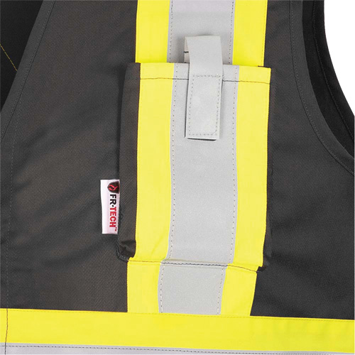 7729 Veste r&eacute;sistante aux arcs &eacute;lectriques FR-Tech, Petit, Noir, 10 cal/cm² O-Max