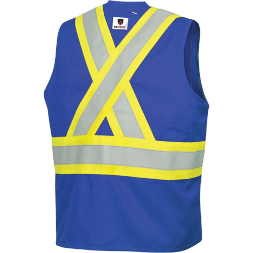 7730 Veste r&eacute;sistante aux arcs &eacute;lectriques FR-Tech, Petit, Bleu royal, 10 cal/cm² O-Max