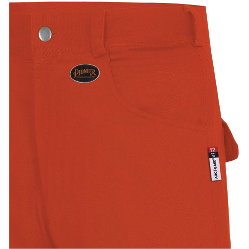 7765 Pantalon cargo de s&eacute;curit&eacute; haute visibilit&eacute; r&eacute;sistant aux arcs &eacute;lectriques FR-Tech 88/12, 30, x 32, Orange haute visibilit&eacute;, 10 cal/cm² O-Max