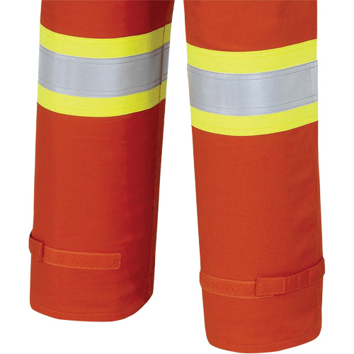 7702W Combinaison FR-Tech ignifuge/contre les arcs pour femme, Taille T-petit, Orange haute visibilit&eacute;, 10 cal/cm² O-Max