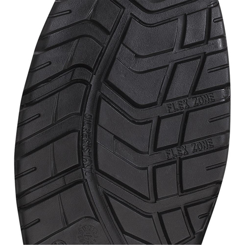 1028 Bottes de travail 8" marron, Cuir, Embout Acier, Taille 10 O-Max