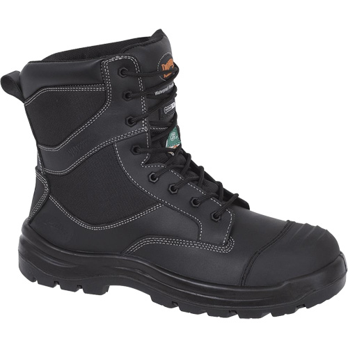 1050 Bottes de s&eacute;curit&eacute; composites noires, Cuir, Taille 14, Imperm&eacute;able O-Max