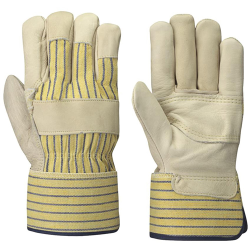 536P Fitter's Gloves, One Size, Grain Cowhide Palm O-Max