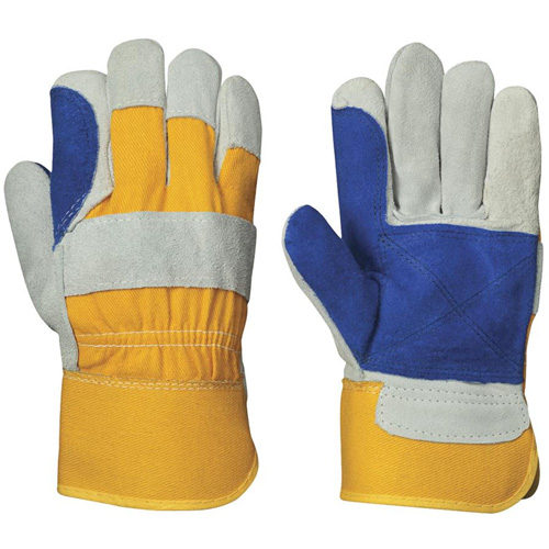 545 Fitter's Gloves, One Size, Split Cowhide Palm O-Max