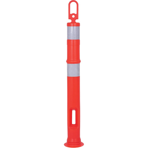 192 Loop Top Delineator Post, Orange O-Max