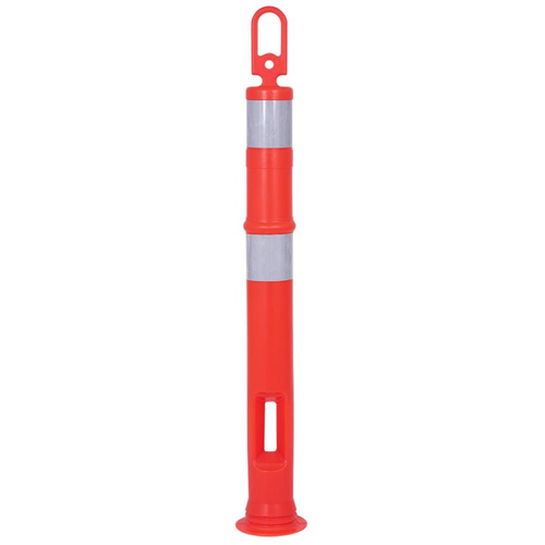192 Loop Top Delineator Post, Orange O-Max