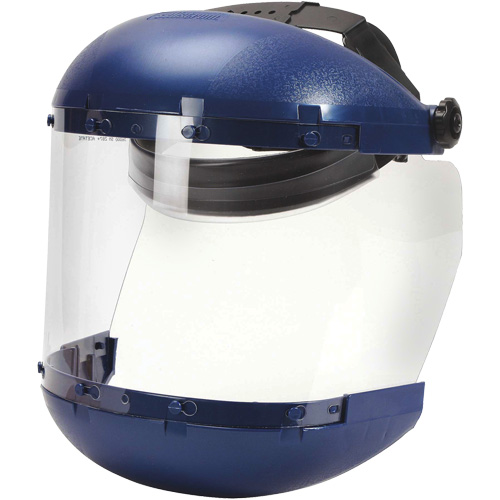 Masque protecteur avec coque double de la s&eacute;rie 380 Premium, Ac&eacute;tate, Suspension Rochet O-Max