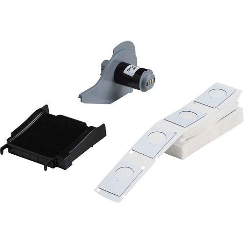 Raised Panel Labels, Polyester, 1.2" L x 1.9" H, White O-Max