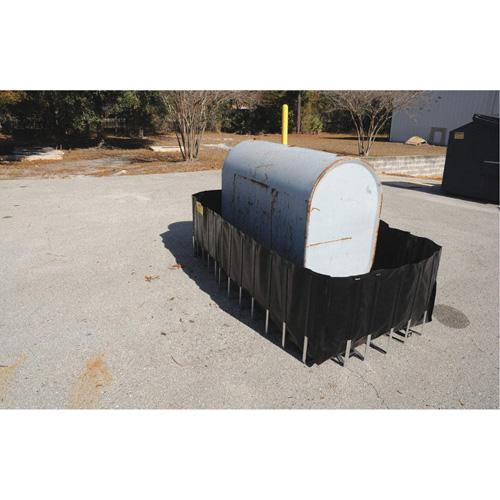 Ultra-550 Containment Sump&reg; Flexible Fuel Tank Container without Drain, 102" L x 72" W, 650 US gal. Capacity O-Max