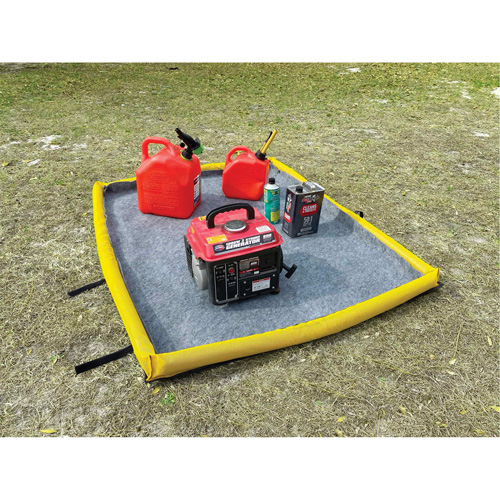 Small Ultra-Filter Pad, 0.8 US gal. Capacity, 2.5' W x 2' L x 3" H, Foam Wall O-Max