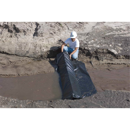 Ultra-Silt Dike — noir, 7' lo x 5' la O-Max
