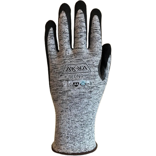 RECN4 Cut Resistant Gloves, Size 11, 13 Gauge, Nitrile Coated, Nylon/HPPE Shell, ASTM ANSI Level A4/EN 388 Level D O-Max