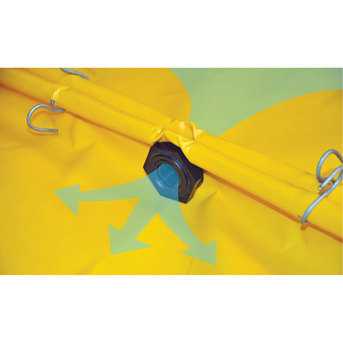 Ultra-Spill Deck flexible, 2 barils, Capacit&eacute; de d&eacute;versement 11 gal. US, 48" x 24" x 2,5" O-Max