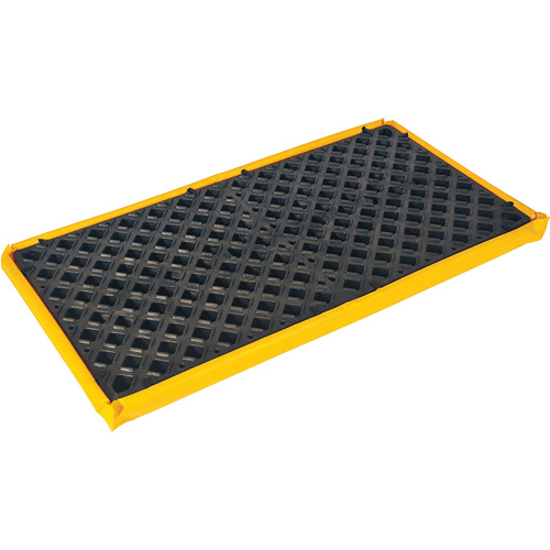 Ultra-Spill Deck flexible, 2 barils, Capacit&eacute; de d&eacute;versement 11 gal. US, 48" x 24" x 2,5" O-Max