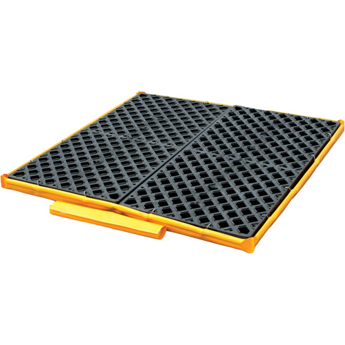 Ultra-Spill Deck flexible, &agrave; vessie, 4 barils, Capacit&eacute; de d&eacute;versement 110 gal. US, 51" x 48" x 5" O-Max