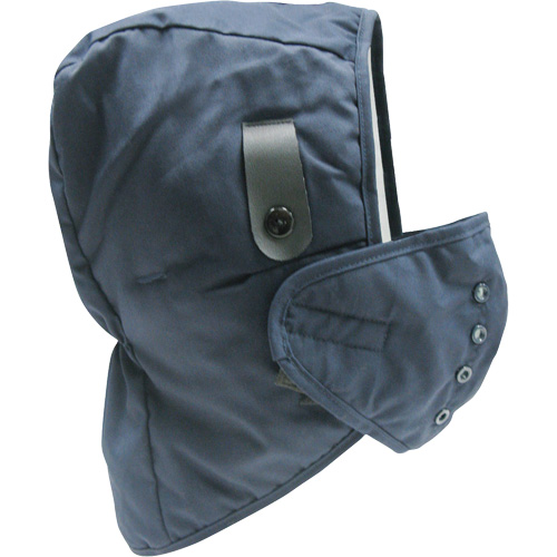 FR Winter Liner with Mouth Piece & Long Neck, Blue, Cotton/Poly-Cotton O-Max