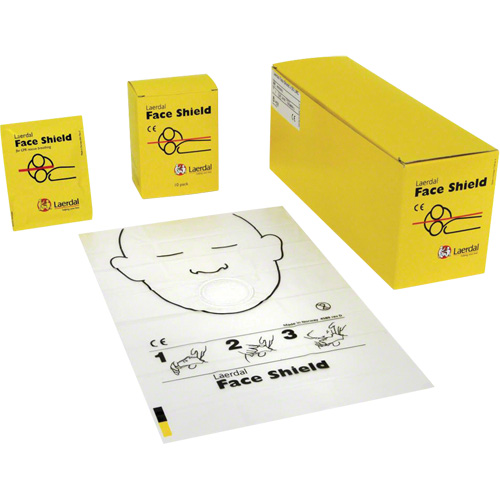 Laerdal&reg; Face Shield, Single Use Faceshield, Class 1/Class 2 O-Max