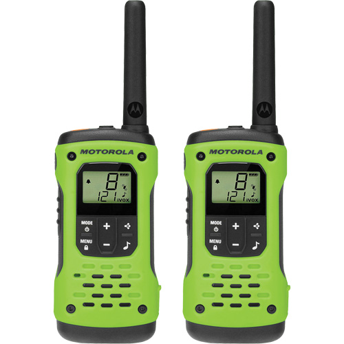 Radios bidirectionnelles TalkAbout T600 s&eacute;rie H2O, Bande FRS/GMRS, 22 canaux, Port&eacute;e 56 km O-Max