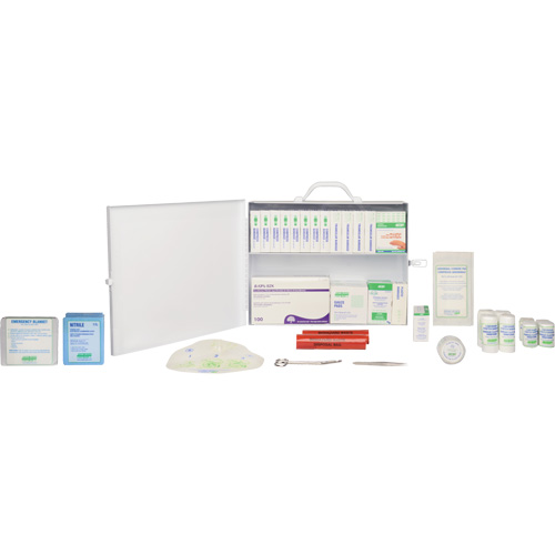 First Aid Kit, Meets CSA Z1220-17 Type 2 Low-Risk Environment, Large (51-100 Workers) O-Max