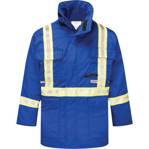 Parka isol&eacute; ignifuge 9 oz Avenger, 2T-Grand (grande taille), Bleu royal O-Max
