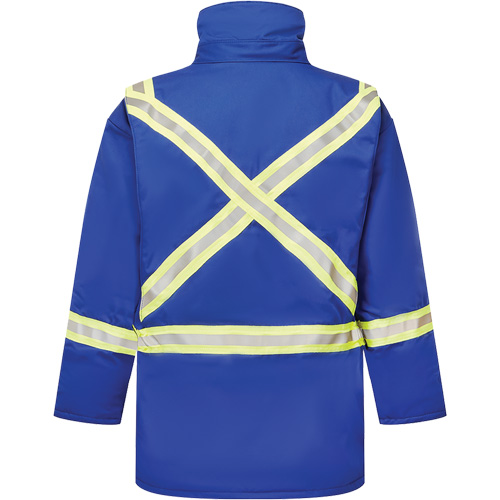 Parka isol&eacute; ignifuge 9 oz Avenger, 2T-Grand (grande taille), Bleu royal O-Max