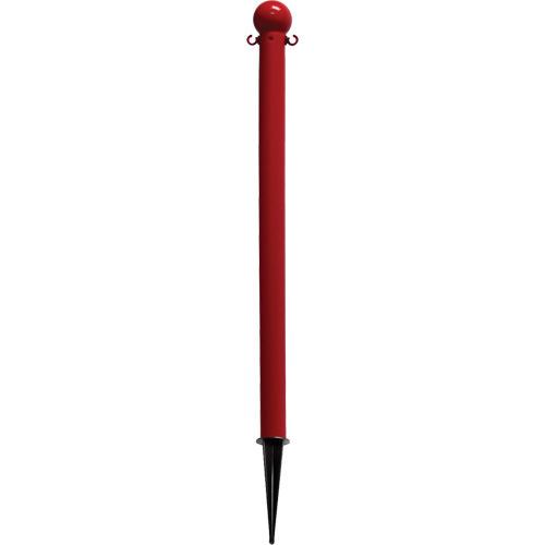 Colonnettes de sol, Rouge O-Max