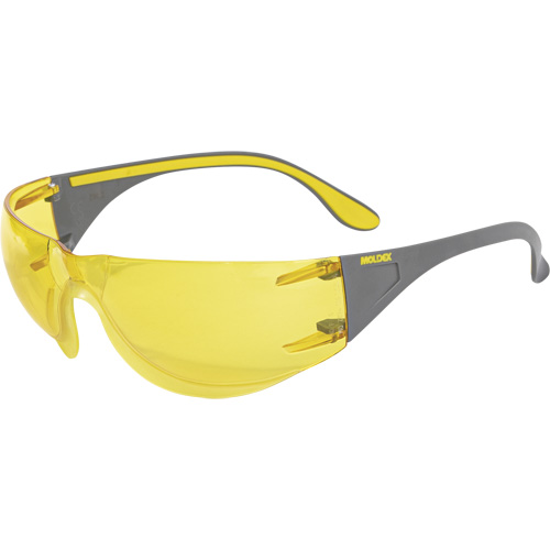 Lunettes de s&eacute;curit&eacute; Adapt, Lentille Ambr&eacute;e, Antibu&eacute;e/Anti-&eacute;gratignures, ANSI Z87+/R&eacute;pond ou surpasse la norme CSA Z94.3 O-Max