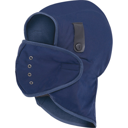 566N Doublure pour casque de protection, Doublure en Molleton, Taille unique, Bleu marin O-Max