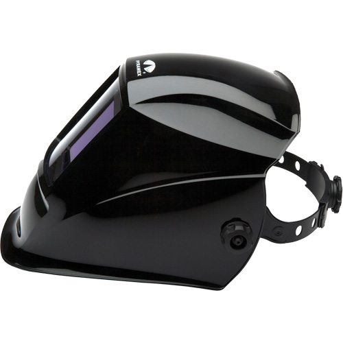 Casque de soudeur autonoircissant Leadhead, 3,8" lo x 3,4" la Champ de vision, Teinte 9 - 13, Noir O-Max