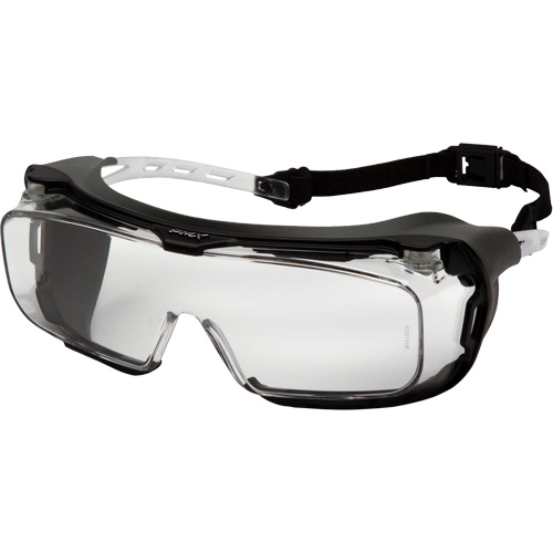 Cappture Plus Safety Goggles, Clear Lens, Anti-Fog, Closed Vent O-Max
