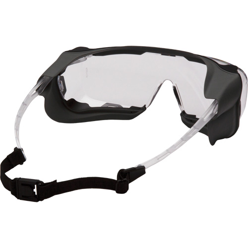 Cappture Plus Safety Goggles, Clear Lens, Anti-Fog, Closed Vent O-Max