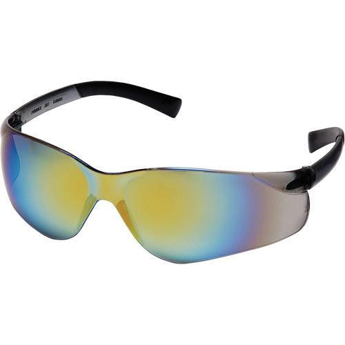 Lunettes de s&eacute;curit&eacute; Ztek, Lentille Miroir/Or, ANSI Z87+/R&eacute;pond ou surpasse la norme CSA Z94.3 O-Max