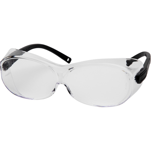 OTS&reg; XL Safety Glasses, Clear Lens, Anti-Scratch, ANSI Z87+/Meets/Exceeds CSA Z94.3 O-Max