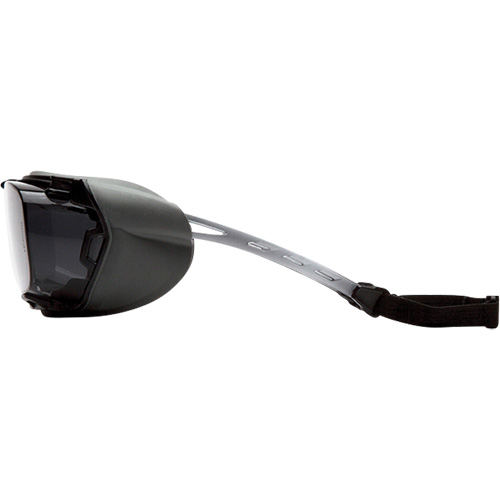 Cappture Safety Glasses, Grey Lens, Anti-Fog, ANSI Z87+/Meets/Exceeds CSA Z94.3 O-Max