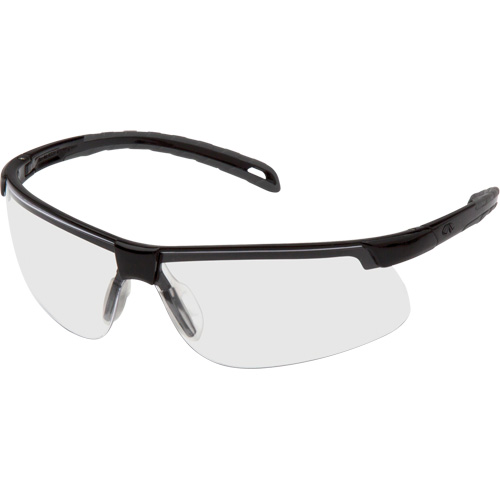 Lunettes de s&eacute;curit&eacute; Ever-Lite, Lentille Transparent, Antibu&eacute;e, ANSI Z87+/R&eacute;pond ou surpasse la norme CSA Z94.3 O-Max