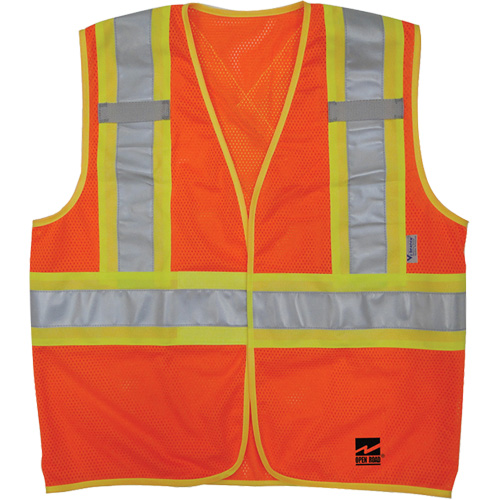 Veste Open Road “BTE”, Orange haute visibilit&eacute;, Moyen/Petit O-Max