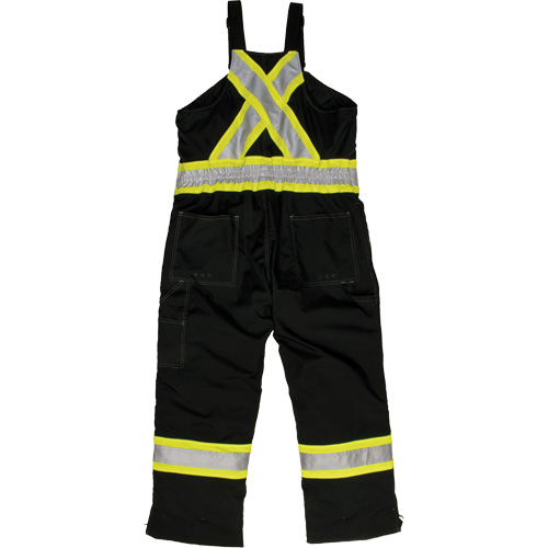 Salopette de s&eacute;curit&eacute; isolante en tissu ind&eacute;chirable, Polyester, T-petit, Noir O-Max
