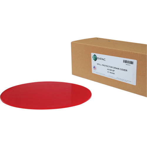 Spill Protector Drain Cover, Circular, 12" dia. O-Max
