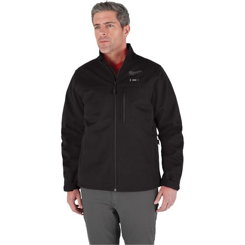 Manteau chauffante M12 ToughShell avec pile, Hommes, Petit, Noir O-Max
