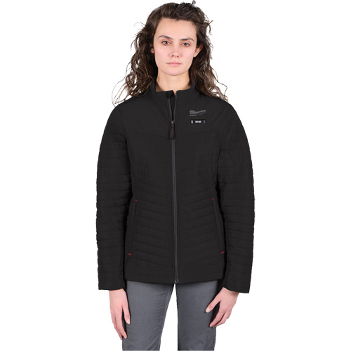 Manteau chauffant M12 Axis avec pile, Femmes, Grand, Noir O-Max