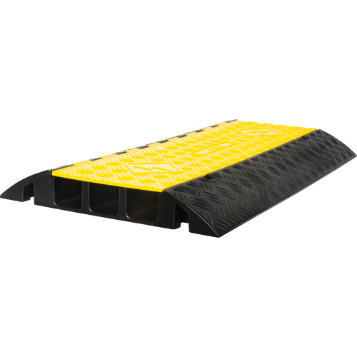 Polyurethane Cable Protector, 3 Channels, 35.43" L x 19.69" W x 3" H O-Max