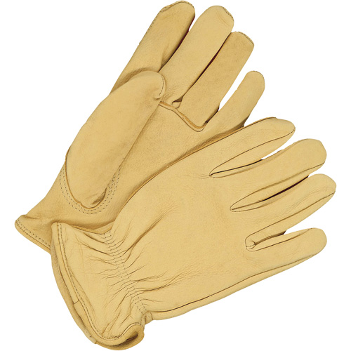 Gants de conducteur traditionnels, 2T-Grand, Paume en Cuir fleur de daim O-Max