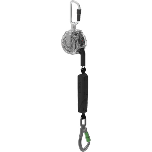 C&acirc;ble de limiteur de chute personnel ALTAKS V-TEC, 10', Acier galvanis&eacute;, Pivotant O-Max